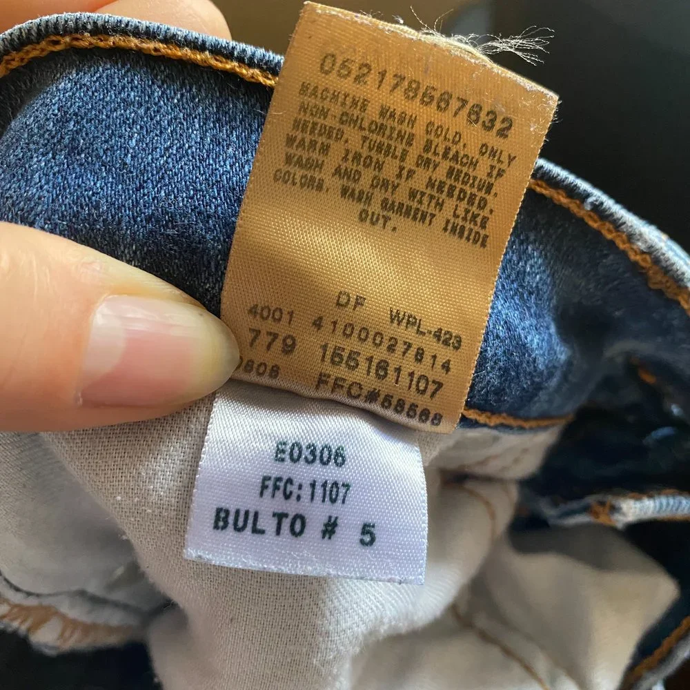 Levi's Bootcut 515 jeans size 6M - Picture 5 of 6